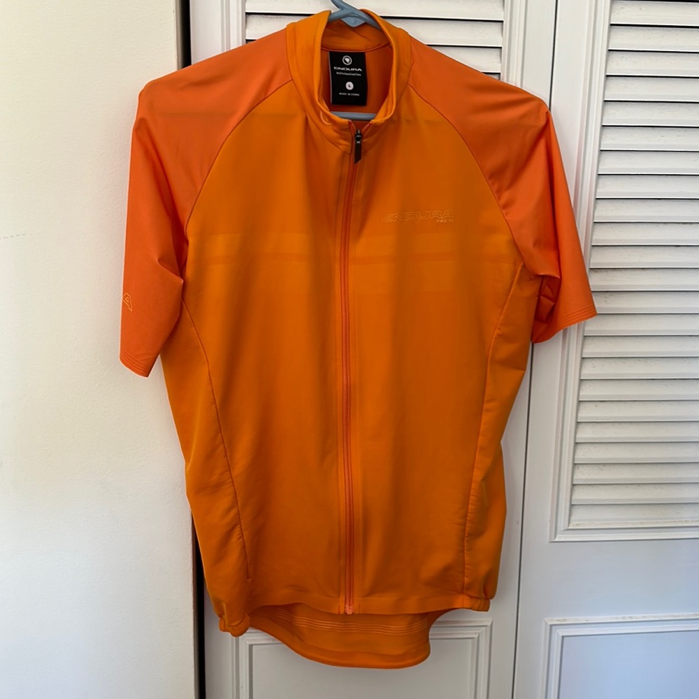 Endura Pro SL Cycling Jersey - Orange Sz L